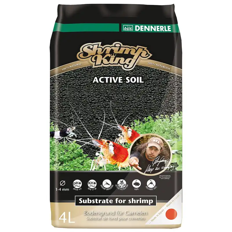 Dennerle Shrimp King Active Soil 4 Liter Super-Preis