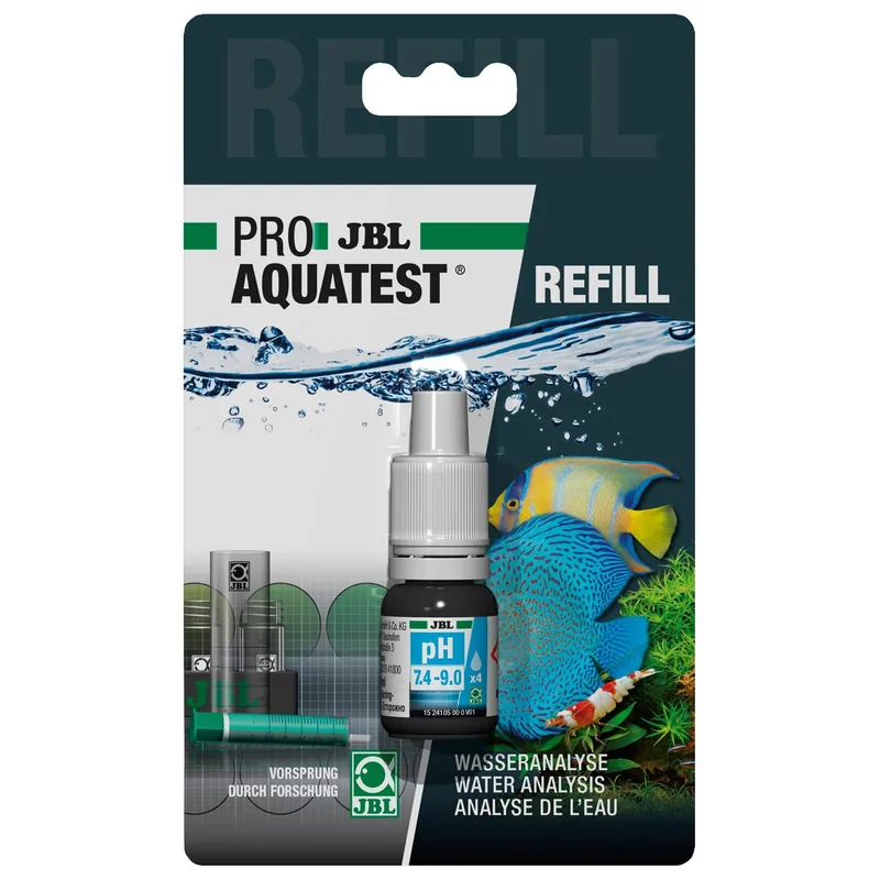 Neue Ware JBL ProAquaTest pH Test-Set 7,4-9,0 Komplettset