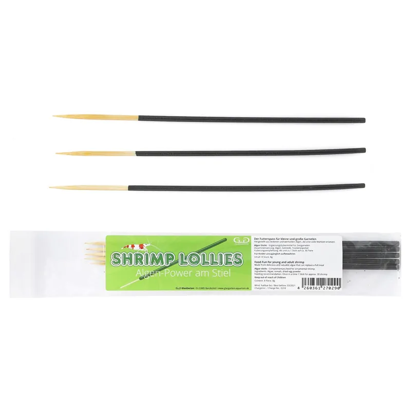 Kracherpreis GlasGarten Shrimp Lollies Moringa