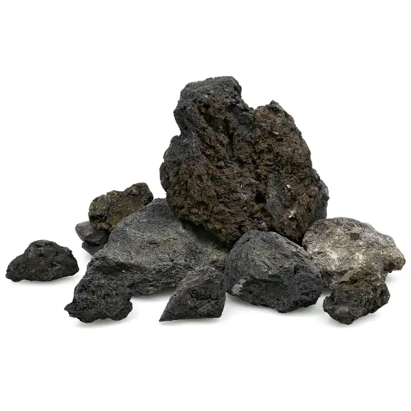 Neu Im Sortiment Schwarze Lava Set - 60 cm
