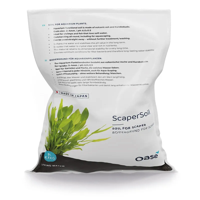 Oase ScaperLine Soil schwarz 3 l Begrenztes Angebot
