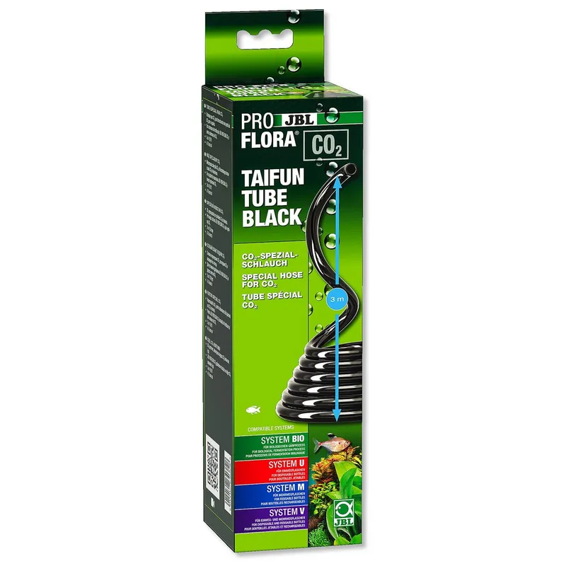 Solange Der Vorrat Reicht JBL ProFlora CO2 Taifun Tube 3 m 3 m - schwarz