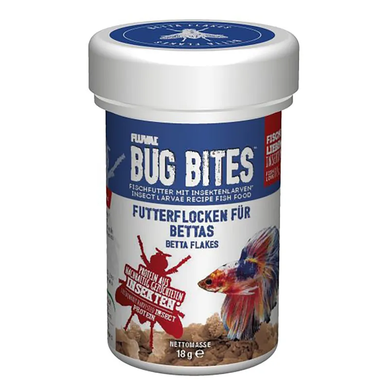 Fluval Bug Bites Futterflocken für Bettas 18 g Preis Gesenkt
