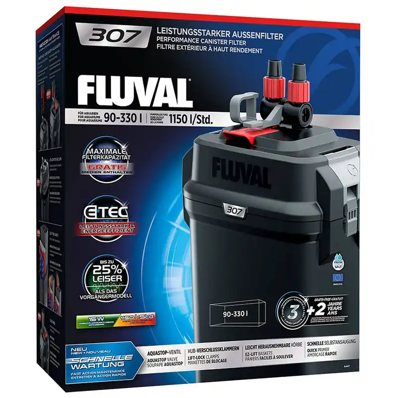 Fluval 07-Serie Außenfilter 107 Neu Im Sortiment