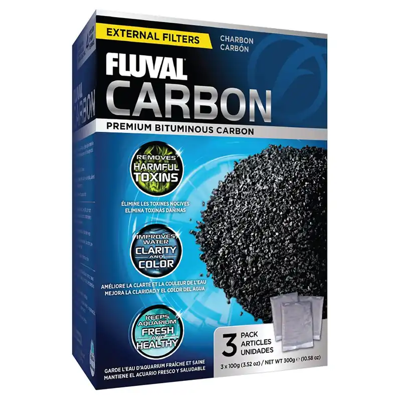 Mega-Angebot Fluval Carbon 3x100 g