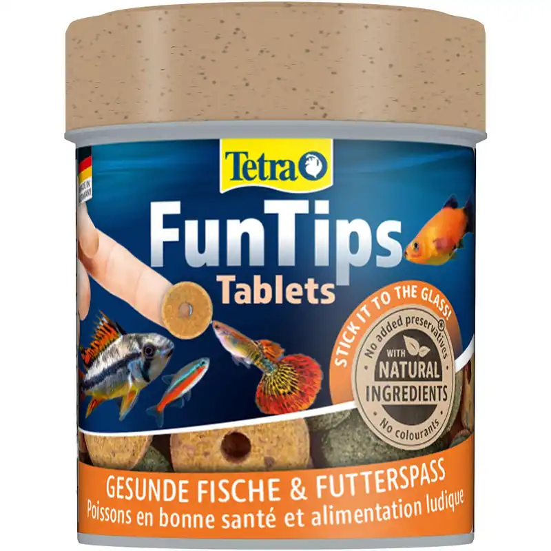 Tetra FunTips Tablets 75 Stück Neu