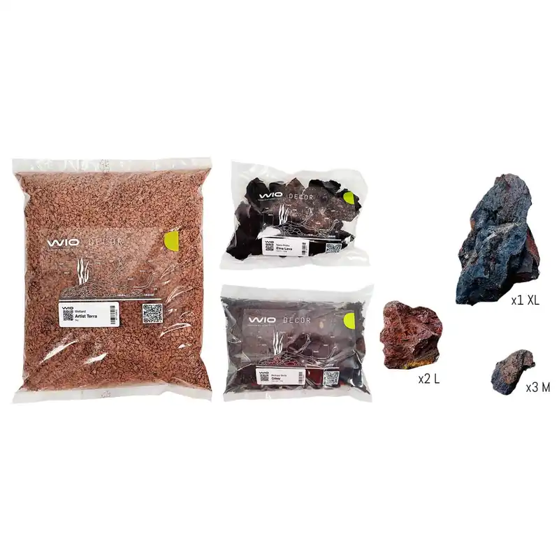Saisonangebot WIO Biotope Decor-Kit Crikey 20 kg