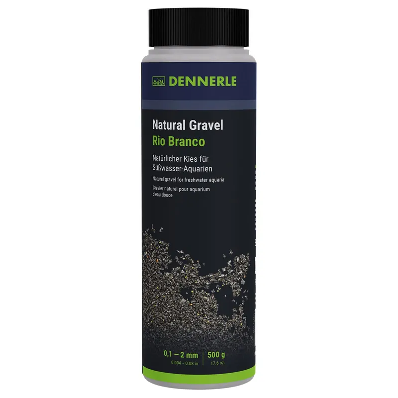 Dennerle Natural Gravel Rio Branco 0,1-2 mm 500 g Sonderaktion