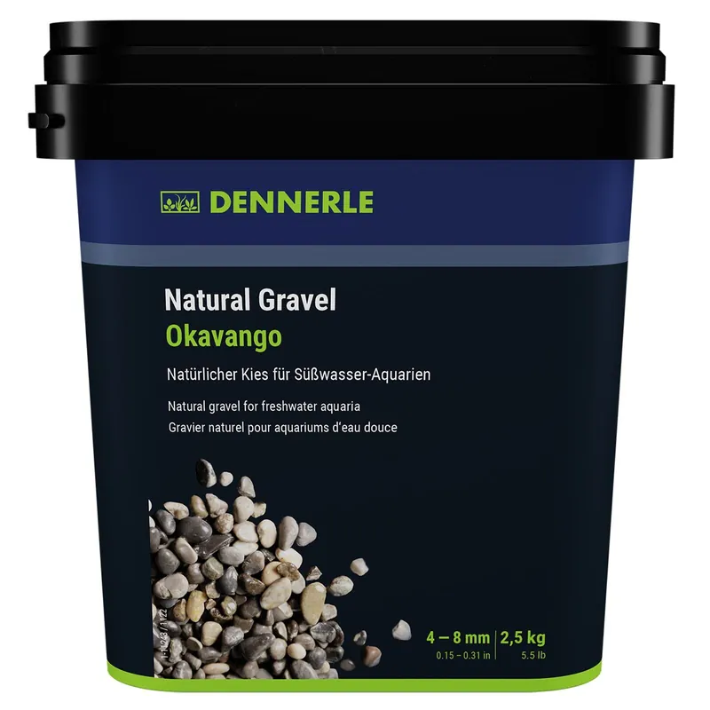 Dennerle Natural Gravel Okavango 4-8 mm 2.5 kg Preisreduziert