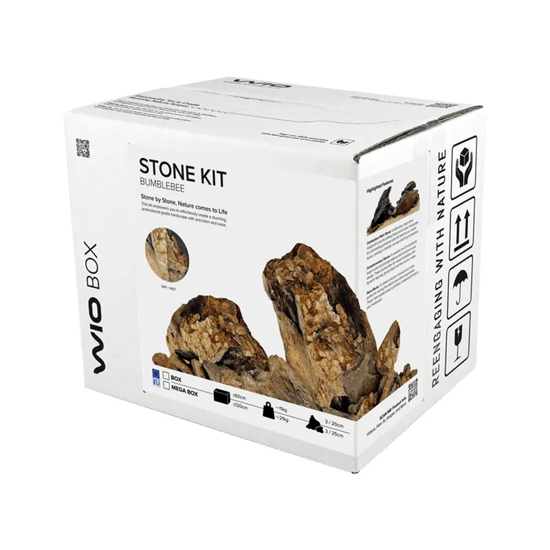 Solange Der Vorrat Reicht WIO Stones Bumblebee Stone Set 60 cm