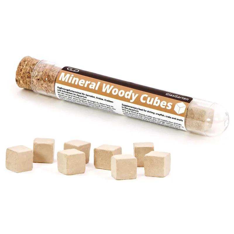 Knallerangebot GlasGarten Mineral Woody Cubes 8 Stück