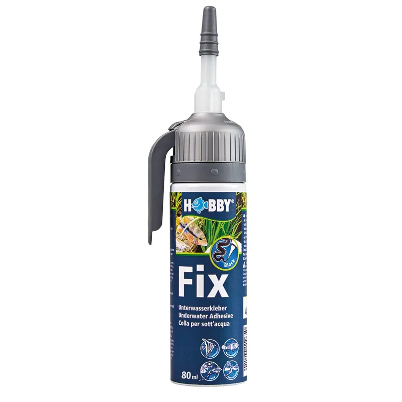 Hobby Fix Unterwasserkleber schwarz 80 ml Nur Für Kurze Zeit
