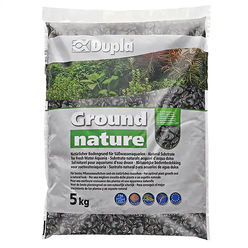 Nur Für Kurze Zeit Dupla Ground Nature Black Pebbles Mini 3-5 mm 5 kg