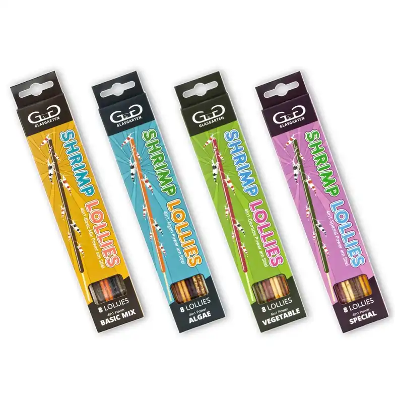 GlasGarten Shrimp Lollies 4in1 Power Basic Mix Letzte Chance