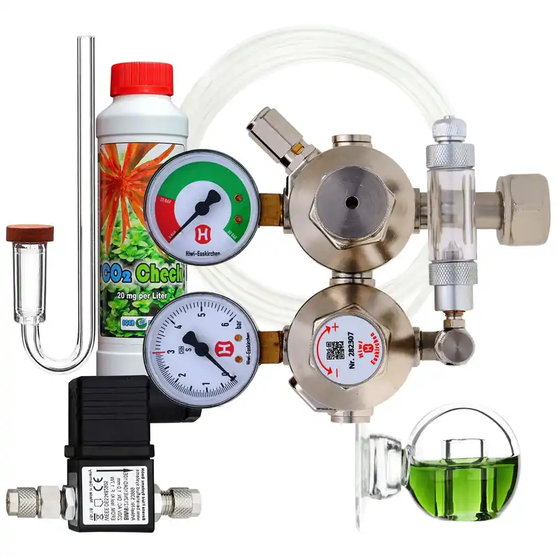 Super-Preis CO2 Set Advanced Doppelkammer Bis 100 Liter