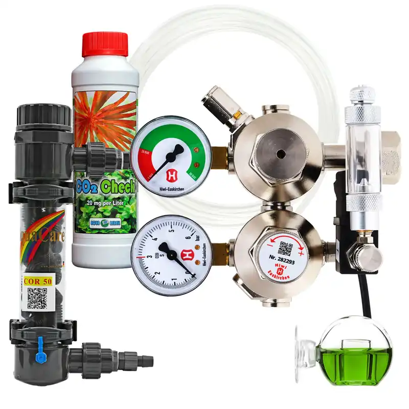 Sofort Bestellen CO2 Set Advanced Compact Reactor Doppelkammer bis 1000 l Bis 1000 l - 13 mm (12/16 mm)