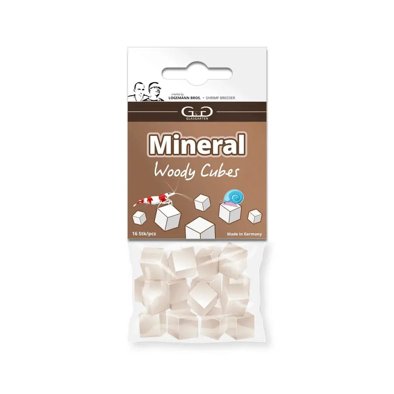 Geprüft GlasGarten Mineral Woody Cubes 8 Stück