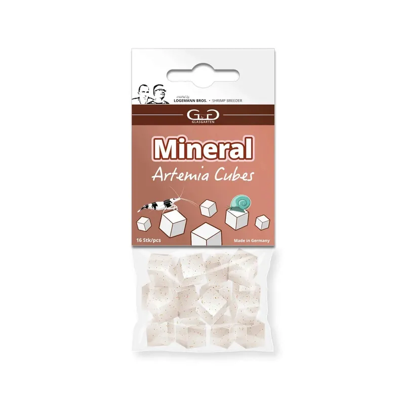 GlasGarten Mineral Artemia Cubes 8 Stück Must-Have