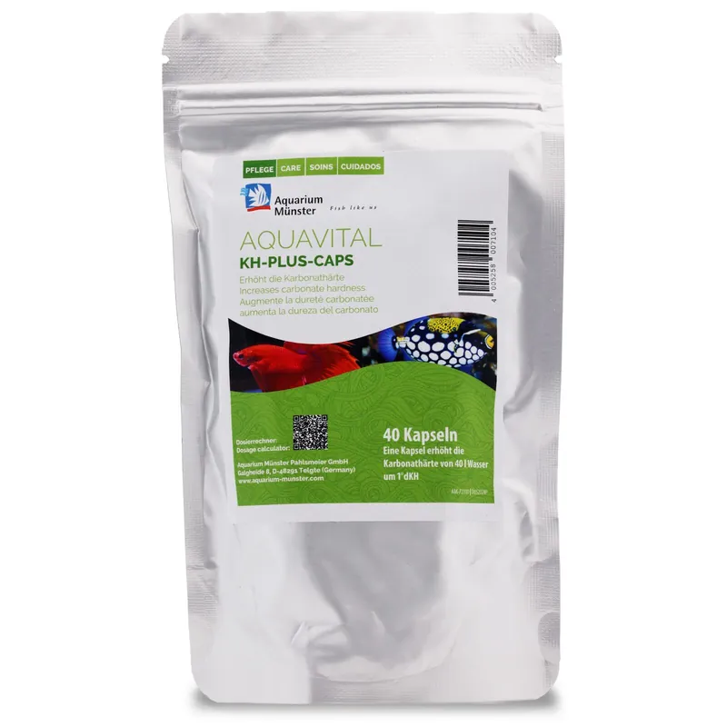 Bestseller Aquarium Münster Aquavital KH-Plus Caps 10 Stück