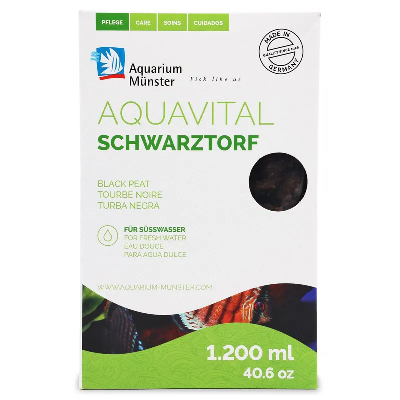 Finale Aktion Aquarium Münster Aquavital Schwarztorf 1200 ml