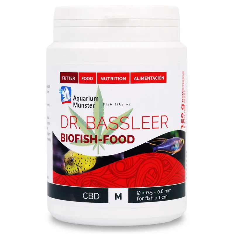 Günstig Aquarium Münster Dr. Bassleer Biofish Food BF CBD M 60 g