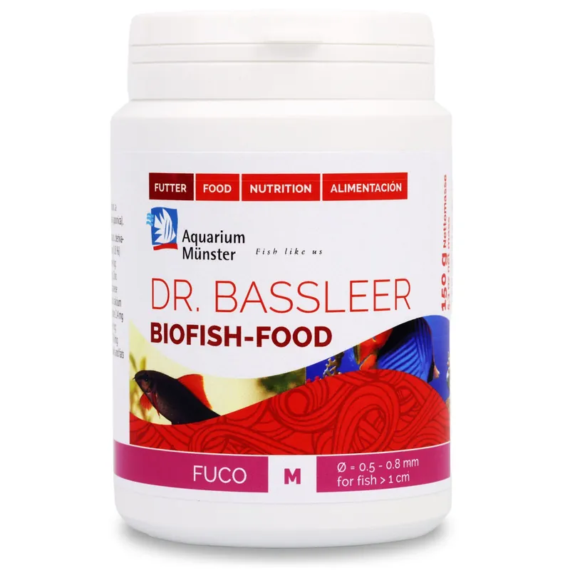 Preiswert Aquarium Münster Dr. Bassleer Biofish Food BF Fuco M 60 g