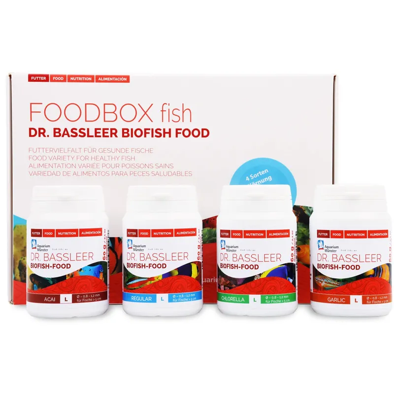 Abverkauf Aquarium Münster Dr. Bassleer Biofish Food BF Foodbox M