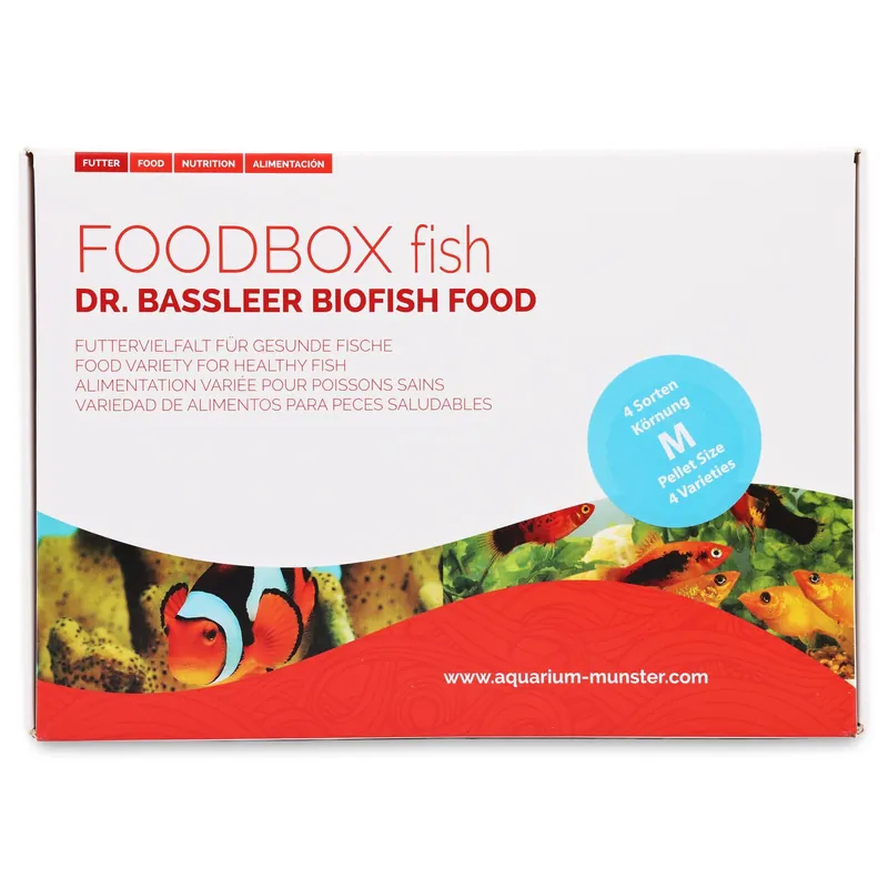 Aquarium Münster Dr. Bassleer Biofish Food BF Foodbox M Finale Aktion