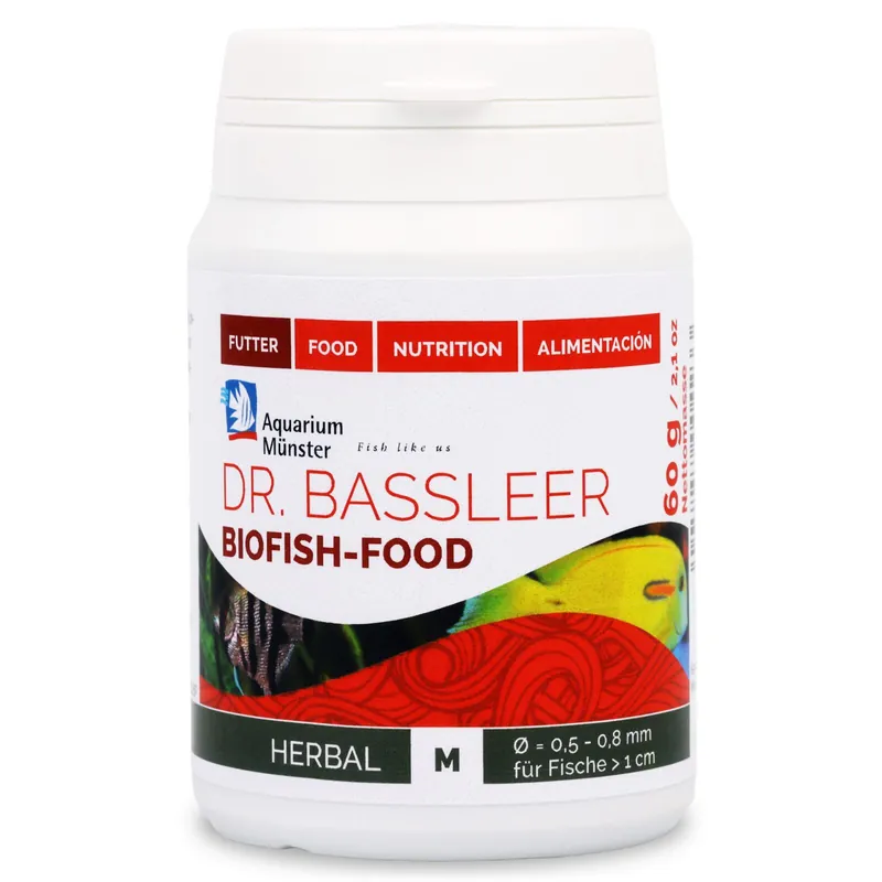 Top-Angebot Aquarium Münster Dr. Bassleer Biofish Food BF Herbal M 60 g