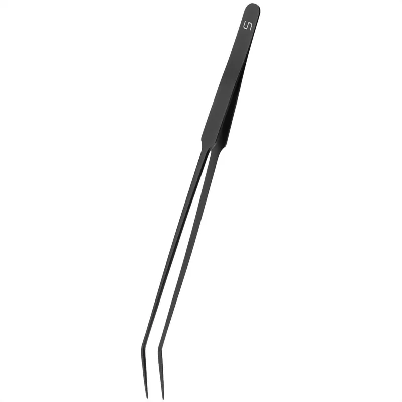 Bestseller UNS Tools Curved Tweezer Black