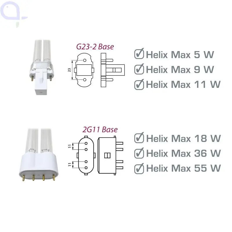 Versand Am Gleichen Tag Aqua Medic UVC Ersatzlampe Helix Max 36 Watt (80836-8)