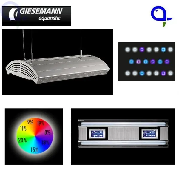 Giesemann Aurora Hybrid 600 mm 1x85w LED - 4x24w T5 Beliebt
