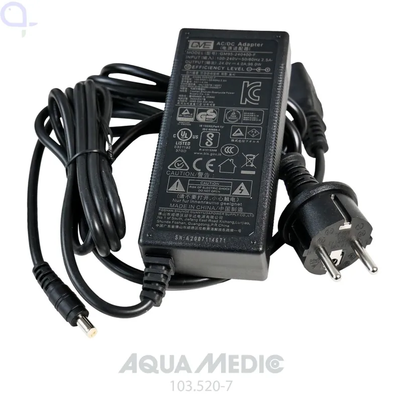 103.520-7 Aqua Medic Netzteil inkl. Netzzuleitung EcoDrift 20.0 Expressversand