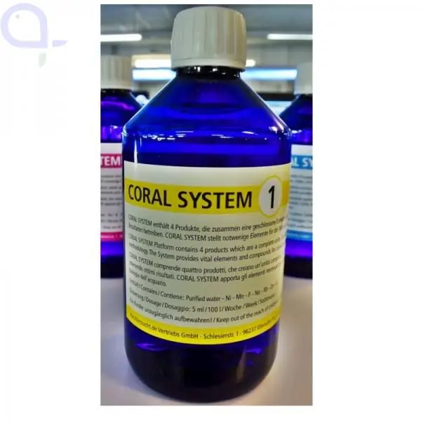 Korallenzucht Coral System 1 - Coloring Agent 1 500 ml Preis Gesenkt