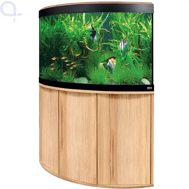 Jetzt Kaufen Fluval Venezia 190 Eck - Aquariumkombination - Kernbuche