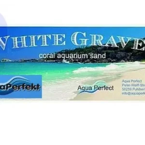 Expressversand AquaPerfekt White Gravel 25 kg 3-4 mm