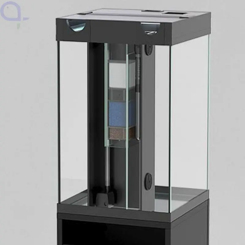 Direktkauf Aquatlantis Aqua Tower 43 Weiß Aquarium