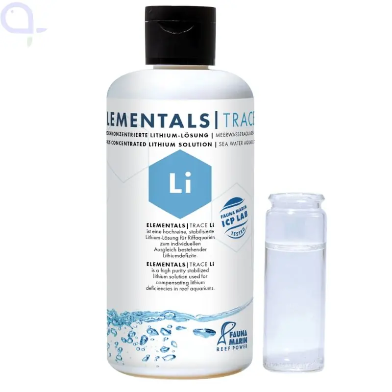 Zertifiziert Fauna Marin Elementals Trace Li 250 ml