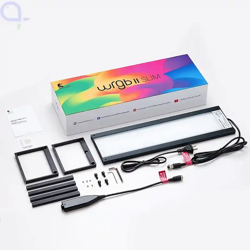 Zertifiziert Chihiros WRGB II Slim LED Light 45 cm, 35 Watt