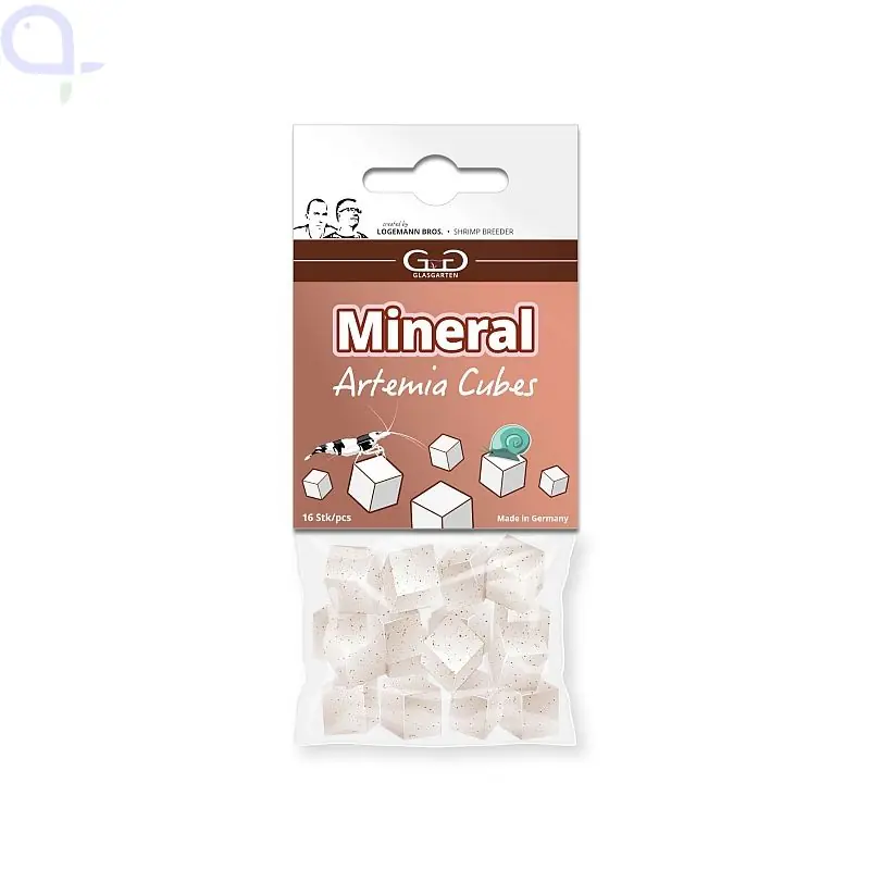 Rabatt GlasGarten Mineral Artemia Cubes 16 Stück