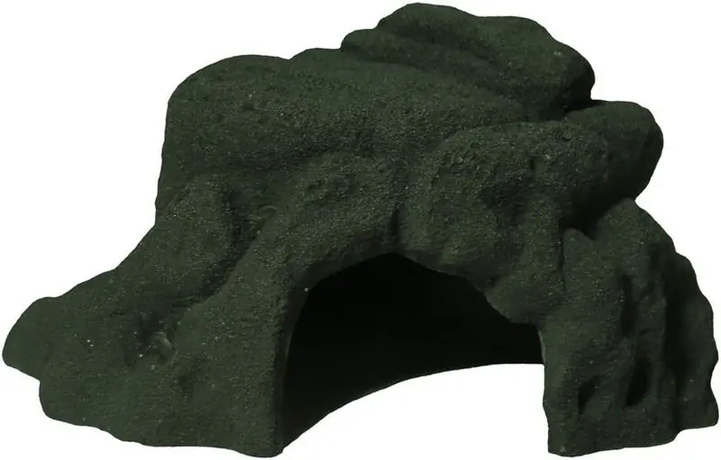 Preis Gesenkt Variogart 1432 Barschhöhle Schiefer Anthrazit, 19 × 13 × 9,5 cm