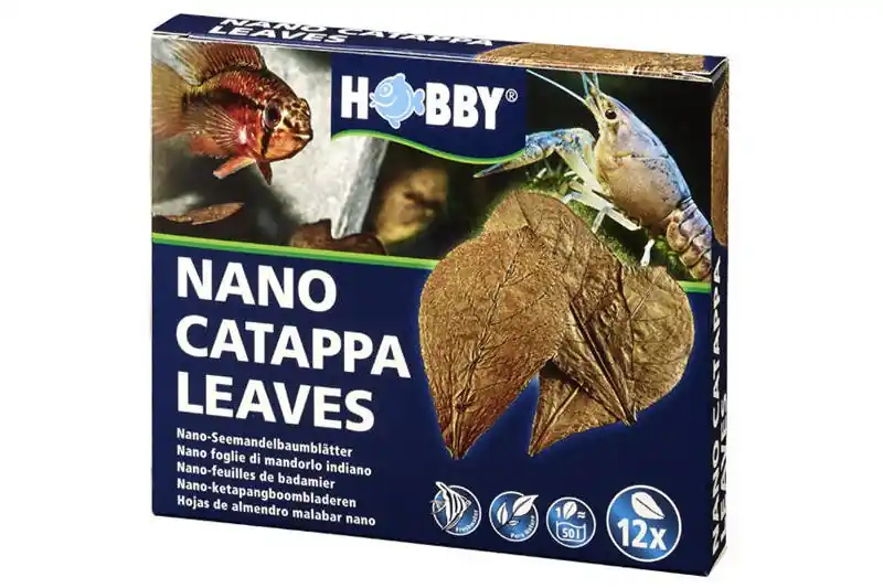 Angebot Hobby Nano Catappa Leaves, Seemandelbaumblätter, 12 St.