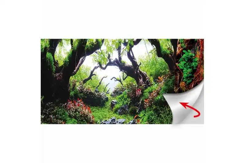 Sofort Bestellen Hobby Fotorückwandzuschnitt Green Dream/Wooden Sky, 60 cm x 30 cm