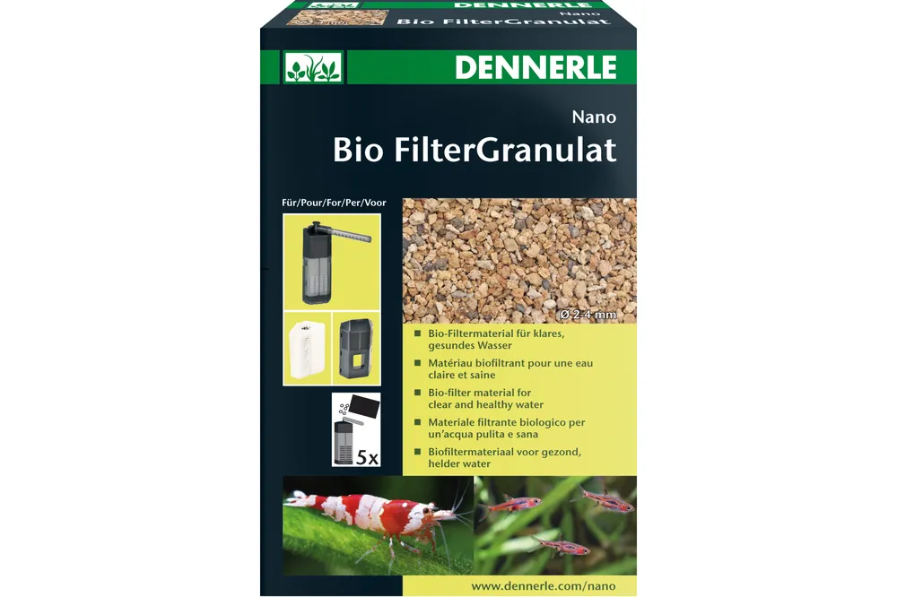 Dennerle Nano Bio FilterGranulat, 300 ml Schneller Versand