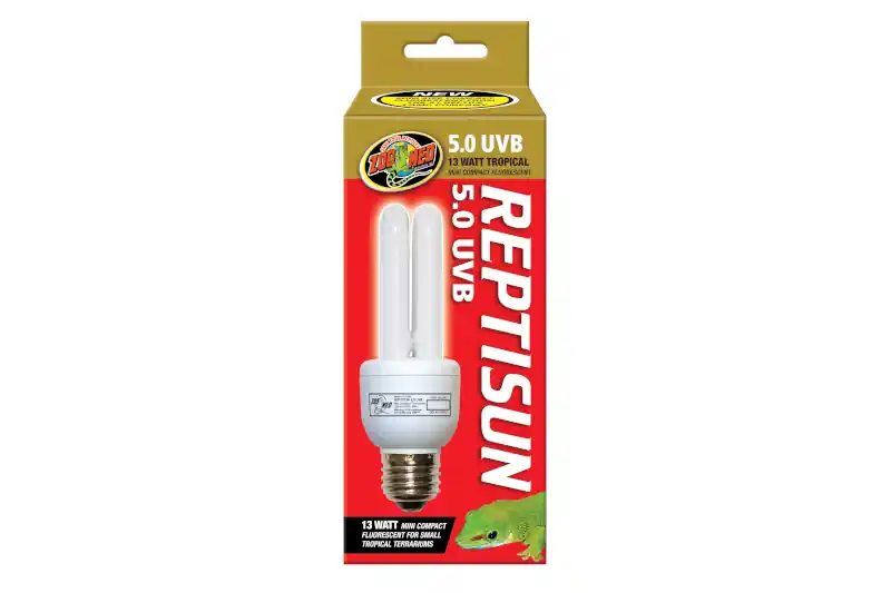 Zoomed ReptiSun 5.0 UVB Mini Compact, UVB-Lampe, 13 W Nur Für Kurze Zeit