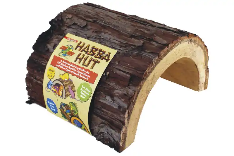 Zoomed Habba Hut (natural wood product) X LG, XL Terrarien-Holzhöhle Nur Für Kurze Zeit