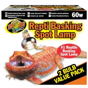 Preisreduziert Zoomed Repti Basking Spot ValuePack, Wärmestrahler, 60 W, 2 Stück