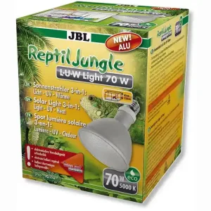 Beliebt JBL ReptilJungle L-U-W light Alu, 70 W