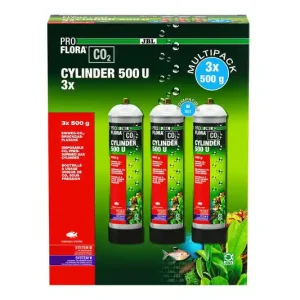 Neu JBL PROFLORA CO2 CYLINDER 500 U x3, 3x 500g CO2