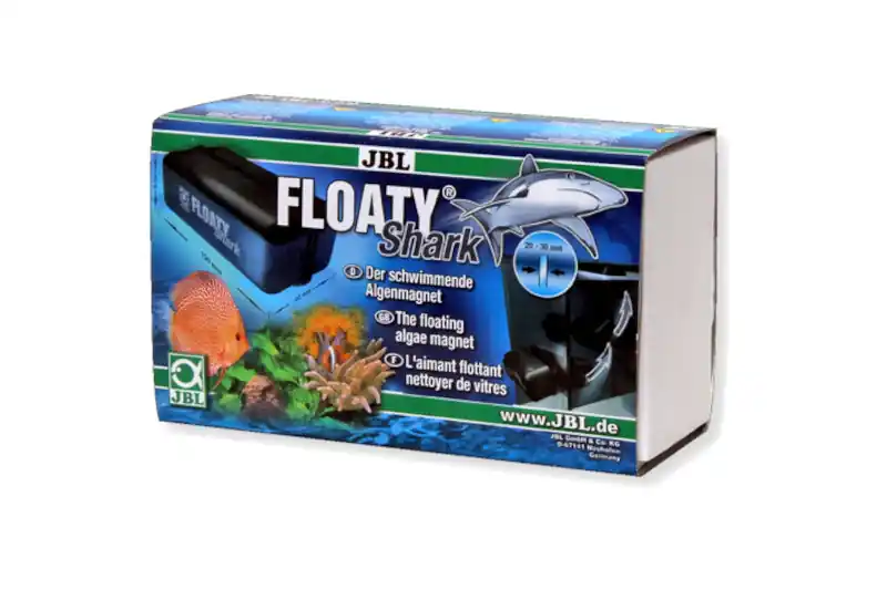 Garantierte Lieferung JBL Floaty Shark, Algenmagnet bis 30 mm Glasstärke